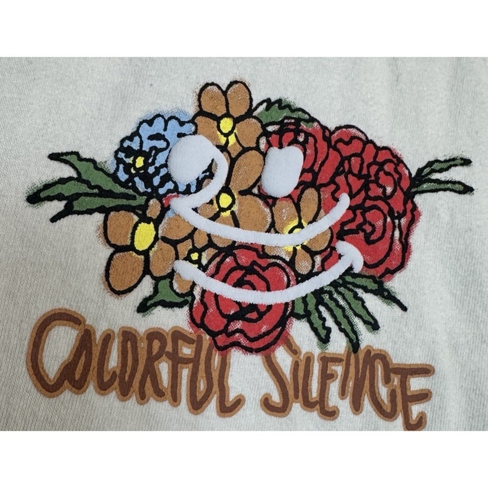 Coney Island Picnic Colorful Silence Organic Cotton short sleeve t-shirt sz M